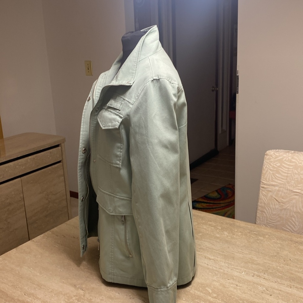 NWOT Sam Edelman Aqua color light weight jacket, Absolutely no flaws. - Picture 2 of 16